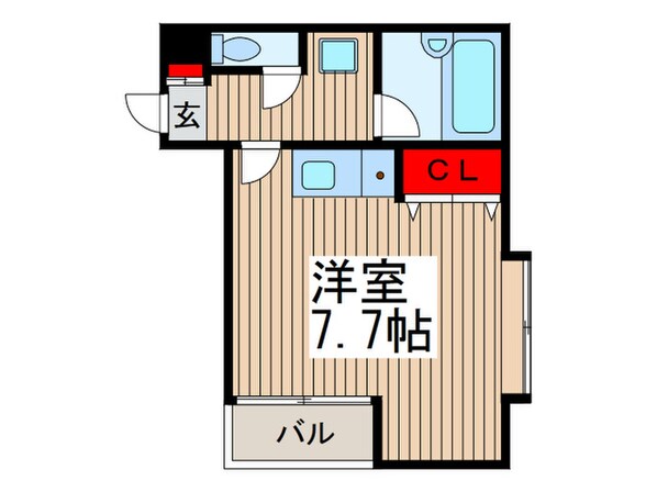 バウムリバティの物件間取画像